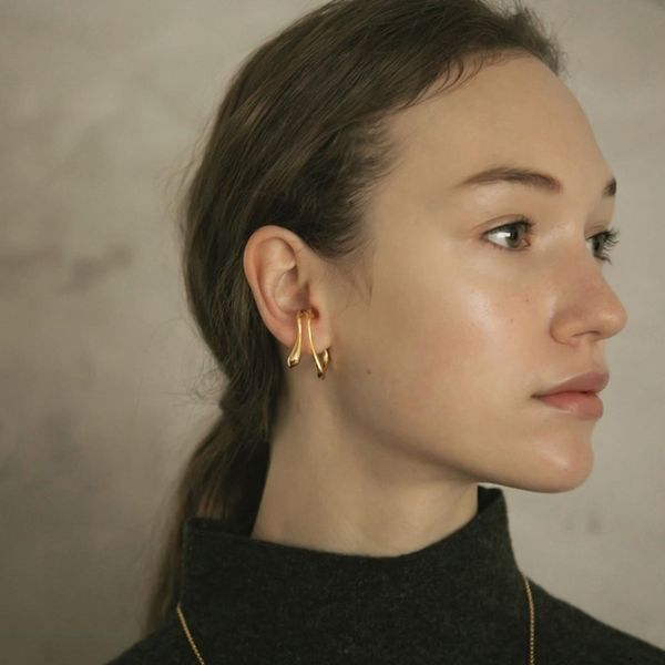 brass twist ear clip earrings women jewelry gothic boho designer unique party elegance gifts japan korean fashion, Golden
brass twist ear clip earrings women jewelry gothic boho designer unique party elegance gifts japan korean fashion, Golden