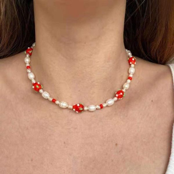 chokers 2022 y2k strawberry white pearl beaded necklace for women girls simple fruits flower rainbow bead choker daily sweet, Golden;silver
chokers 2022 y2k strawberry white pearl beaded necklace for women girls simple fruits flower rainbow bead choker daily sweet, Golden;silver