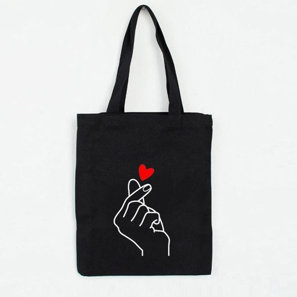 evening bags women heart gesture black cotton canvas shopper bag girl harajuku 90s y2k classic vintage shoulder handbag female bolsa compra
evening bags women heart gesture black cotton canvas shopper bag girl harajuku 90s y2k classic vintage shoulder handbag female bolsa compra