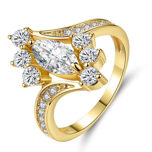 wedding rings real oval cubic zirconia gold band for bridal couple clear finger charm jewellery selling r265, Slivery;golden
wedding rings real oval cubic zirconia gold band for bridal couple clear finger charm jewellery selling r265, Slivery;golden