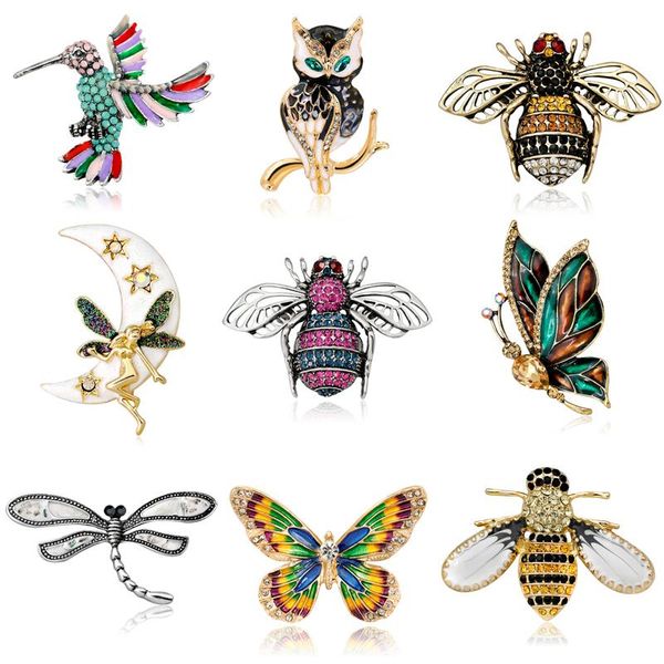 pins, brooches multi style crystal insect brooch pins for women dragonfly butterfly bee jewelry fashion wedding party bijoux gift, Gray
pins, brooches multi style crystal insect brooch pins for women dragonfly butterfly bee jewelry fashion wedding party bijoux gift, Gray