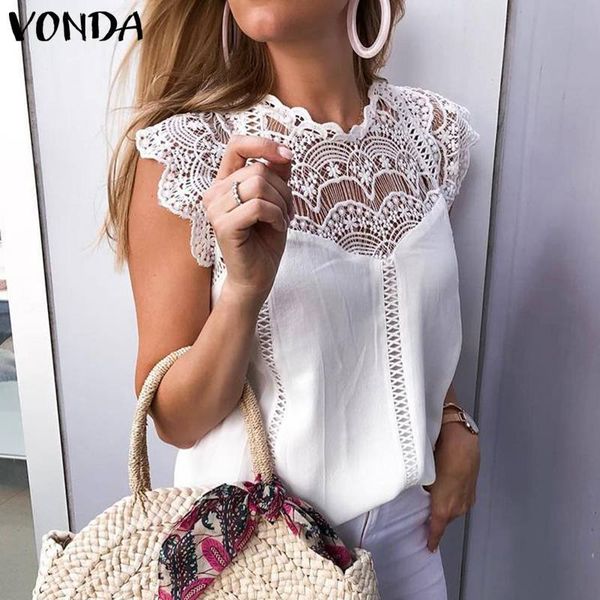 women's blouses & shirts vonda women blouse tunic sleeveless lace office ladies hollow party camisas white blusas plus size1 57wp
women's blouses & shirts vonda women blouse tunic sleeveless lace office ladies hollow party camisas white blusas plus size1 57wp