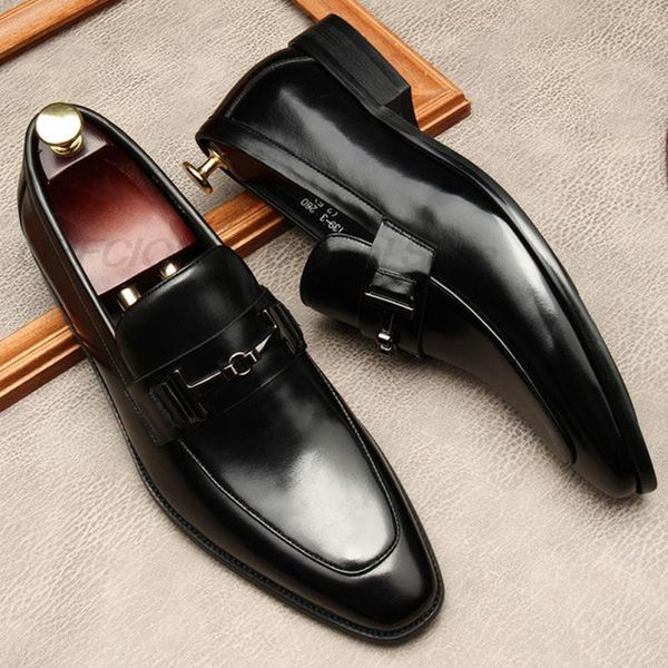 dress shoes slip on men genuine leather 2021 business wedding round head formal italian fashion black oxford lofers zqm4
dress shoes slip on men genuine leather 2021 business wedding round head formal italian fashion black oxford lofers zqm4