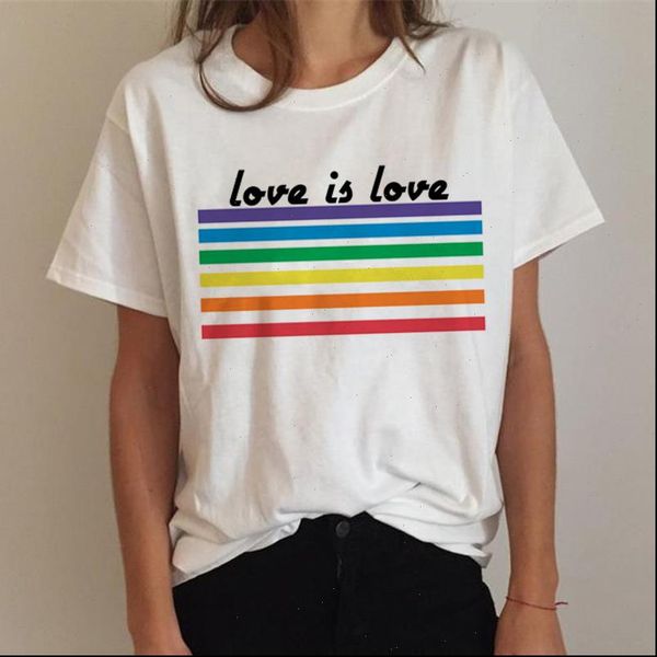 pride lgbt gay womens t shirt love lesbian rainbow design print shirts for women summer casual is, White
pride lgbt gay womens t shirt love lesbian rainbow design print shirts for women summer casual is, White