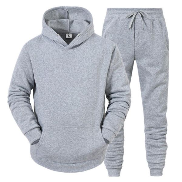 men's tracksuits hoodies tracksuit autumn solid color sportswear 2021 brand clothing men set hoodie+pants 2pc fashion suit #t3g, Gray
men's tracksuits hoodies tracksuit autumn solid color sportswear 2021 brand clothing men set hoodie+pants 2pc fashion suit #t3g, Gray
