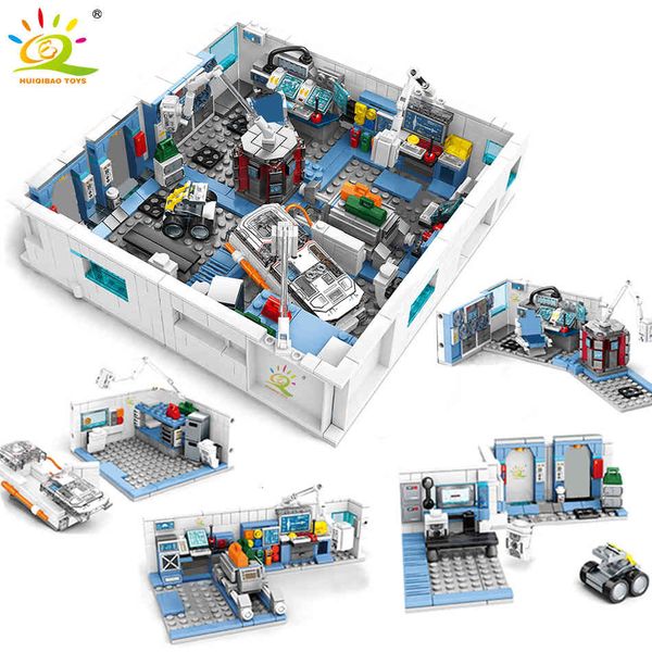 huiqibao 1006pcs wandering earth aerospace laboratory space station building blocks city scientist figures bricks toys children 1008
huiqibao 1006pcs wandering earth aerospace laboratory space station building blocks city scientist figures bricks toys children 1008