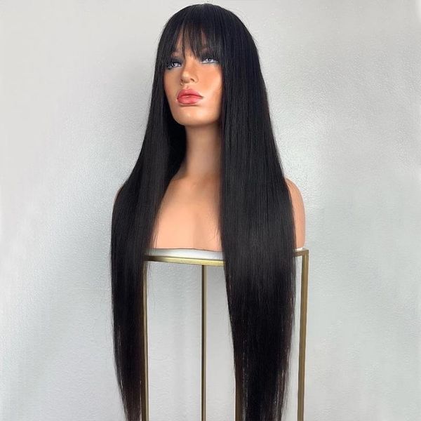 lace wigs front wig with bangs human hair short bob for black women brazilian silky straight 30 inch 360 frontal fringe glueless, Black;brown
lace wigs front wig with bangs human hair short bob for black women brazilian silky straight 30 inch 360 frontal fringe glueless, Black;brown