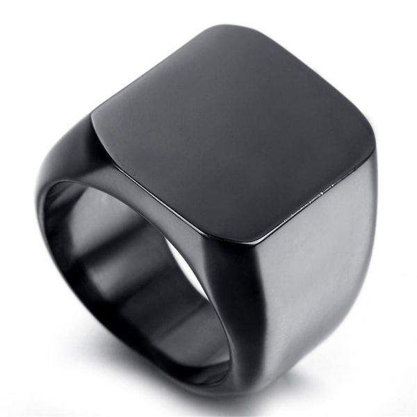 cluster rings black fashion men's high polished signet solid 316l stainless steel biker ring jewelry, Golden;silver
cluster rings black fashion men's high polished signet solid 316l stainless steel biker ring jewelry, Golden;silver