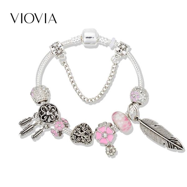 charm bracelets viovia arrivals dreamcatcher bracelet for women pink crystal feather dream catcher jewelry b19033, Golden;silver
charm bracelets viovia arrivals dreamcatcher bracelet for women pink crystal feather dream catcher jewelry b19033, Golden;silver