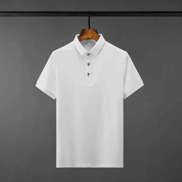 tee shirt shirt cotton mens skull metal button short sleeve casual man fashion slim fit male t-shirts, White;black
tee shirt shirt cotton mens skull metal button short sleeve casual man fashion slim fit male t-shirts, White;black