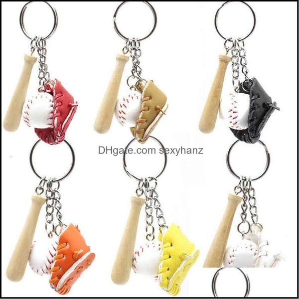 keychains fashion aessories creative baseball ring sports bag pendant glove three piece wooden bat set drop delivery 2021 a5b37, Silver
keychains fashion aessories creative baseball ring sports bag pendant glove three piece wooden bat set drop delivery 2021 a5b37, Silver