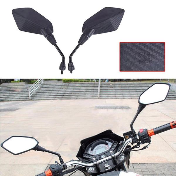 motorcycle mirrors carbon fibre color universal rear 10mm 8mm atv off-road dirt pit bike motorbike side mirror moto rearview
motorcycle mirrors carbon fibre color universal rear 10mm 8mm atv off-road dirt pit bike motorbike side mirror moto rearview