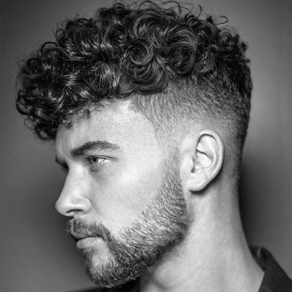 100% remy human hair 20mm curly men's toupee wig skin base indian hairs units toupees replacement system, Black
100% remy human hair 20mm curly men's toupee wig skin base indian hairs units toupees replacement system, Black