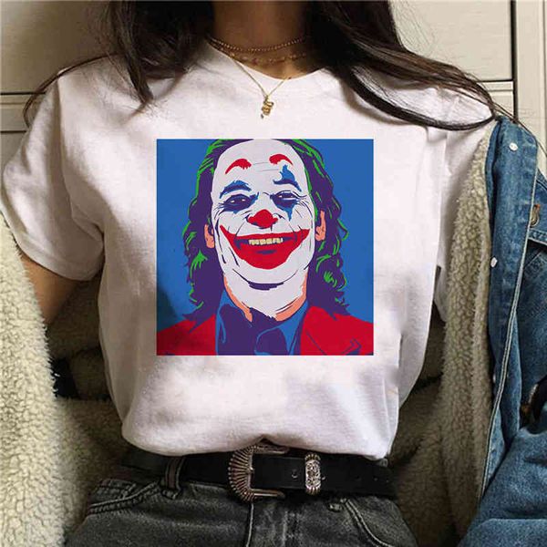 polo 4xl casual white summer girl's shirt joker fashion woman's impression female punk clown style short t-shirt harajuku t
polo 4xl casual white summer girl's shirt joker fashion woman's impression female punk clown style short t-shirt harajuku t