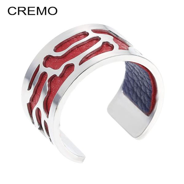 wedding rings cremo georgettes stainless steel resizable for women interchangeable leather ring bijoux bagues pour femme anillos 2021, Slivery;golden
wedding rings cremo georgettes stainless steel resizable for women interchangeable leather ring bijoux bagues pour femme anillos 2021, Slivery;golden