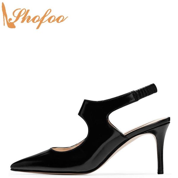 dress shoes black slingback women pumps high thin heels pointed toe elastic band large size 15 ladies summer fashion mature shofoo
dress shoes black slingback women pumps high thin heels pointed toe elastic band large size 15 ladies summer fashion mature shofoo