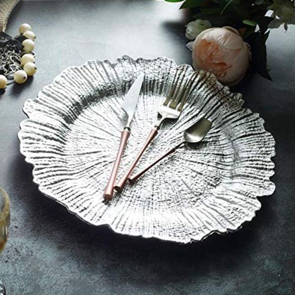 dishes & plates 5pcs gold silver charger plate plastic decorative service serving tray wedding christmas party decor table place settings
dishes & plates 5pcs gold silver charger plate plastic decorative service serving tray wedding christmas party decor table place settings