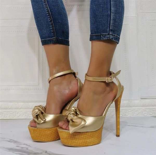 sandalias mujer 2021 platform gold leather wooden stiletto super high heels butterfly knot sandals buckle strap female pumps, Black
sandalias mujer 2021 platform gold leather wooden stiletto super high heels butterfly knot sandals buckle strap female pumps, Black