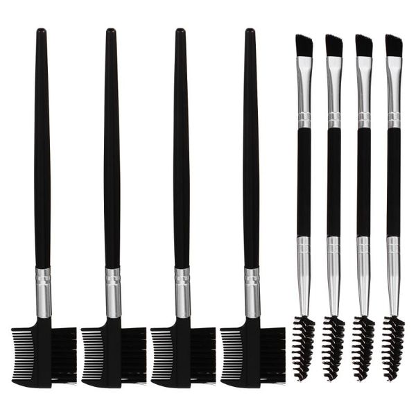 8pcs girls dual comb makeup grooming brushes eyelash combs (black) curler
8pcs girls dual comb makeup grooming brushes eyelash combs (black) curler