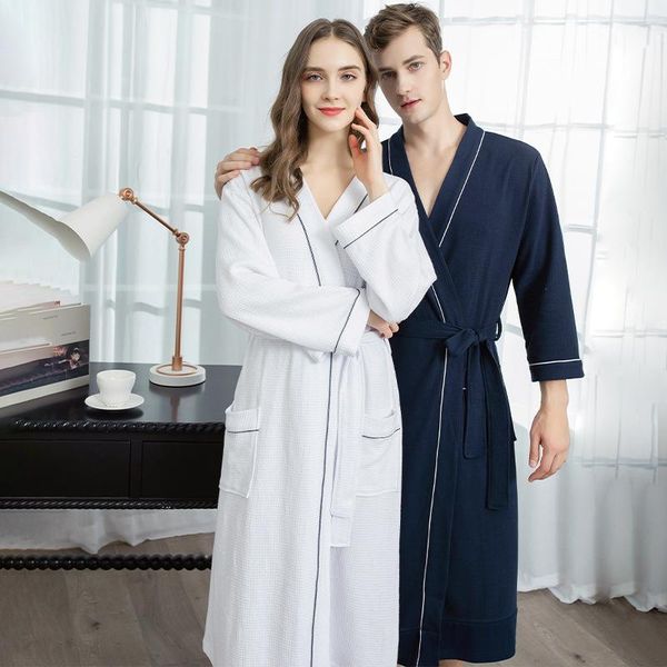 women's sleepwear spring summer women robe solid v-neck couple loose casual men kimono gown long sleeve homewear with pockets, Black;red
women's sleepwear spring summer women robe solid v-neck couple loose casual men kimono gown long sleeve homewear with pockets, Black;red