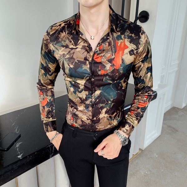 men's shirts shirts flower thin dressing party spring shirt sleeve hawaiian e9sl, White;black
men's shirts shirts flower thin dressing party spring shirt sleeve hawaiian e9sl, White;black
