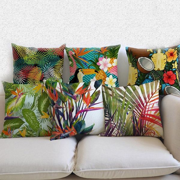 thailand tropical plant palm leaves floral sofa throw decorative pillow case chair cushion cover home decor cotton linen cushion/decorative
thailand tropical plant palm leaves floral sofa throw decorative pillow case chair cushion cover home decor cotton linen cushion/decorative
