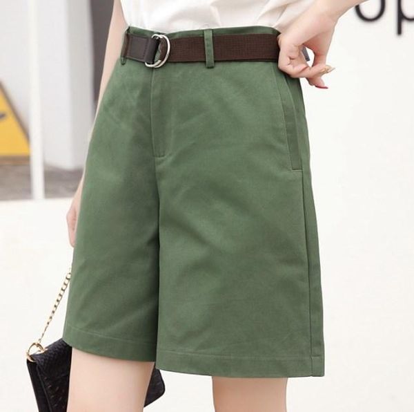 summer boyfriend straight shorts for women black white green khaki casual teenage girl loose short pants cotton mujer women's, White;black
summer boyfriend straight shorts for women black white green khaki casual teenage girl loose short pants cotton mujer women's, White;black