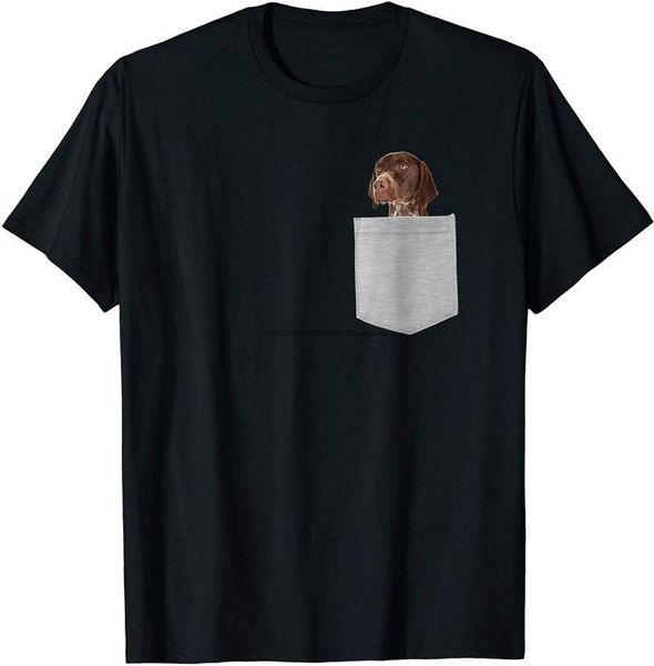 men's t-shirts german shorthair pointer dog in your pocket t-shirt funny vintage gift for men, White;black
men's t-shirts german shorthair pointer dog in your pocket t-shirt funny vintage gift for men, White;black