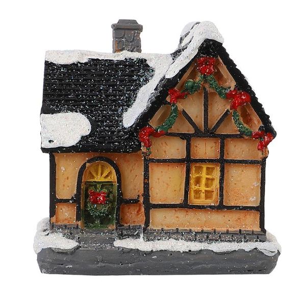 1pc christmas luminous house with led light resin villa craft party ornament home decorative miniatures objects & figurines
1pc christmas luminous house with led light resin villa craft party ornament home decorative miniatures objects & figurines