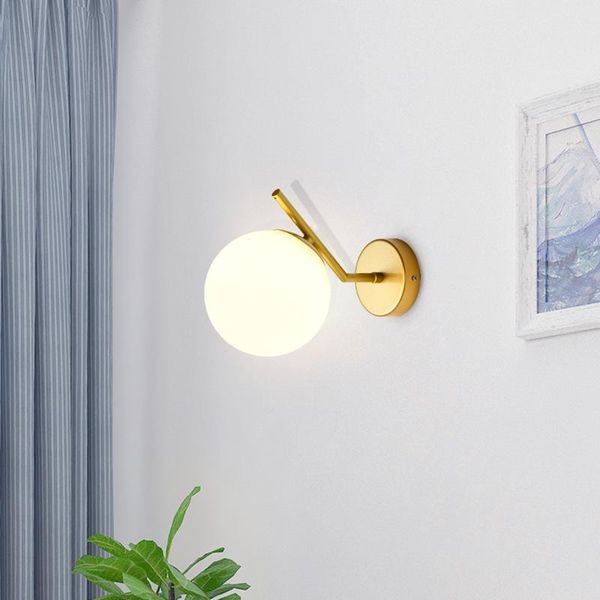 wall lamps simple personality milk white glass ball small lamp living room staircase aisle tv background bedroom bedside
wall lamps simple personality milk white glass ball small lamp living room staircase aisle tv background bedroom bedside