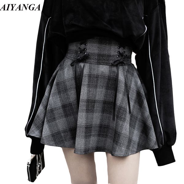 preppy style women fashion skirts autumn plaid skirt female high waist lace up mini skirt for girls a-line skirt winter 2021, Black
preppy style women fashion skirts autumn plaid skirt female high waist lace up mini skirt for girls a-line skirt winter 2021, Black