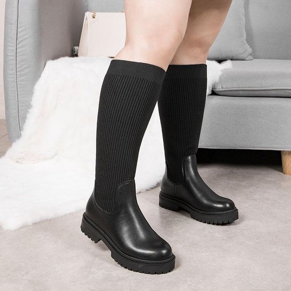 boots large size women's 2021 autumn and winter flying weaving 200kg fattening widening thick bottom long 41-43 pl, Black
boots large size women's 2021 autumn and winter flying weaving 200kg fattening widening thick bottom long 41-43 pl, Black