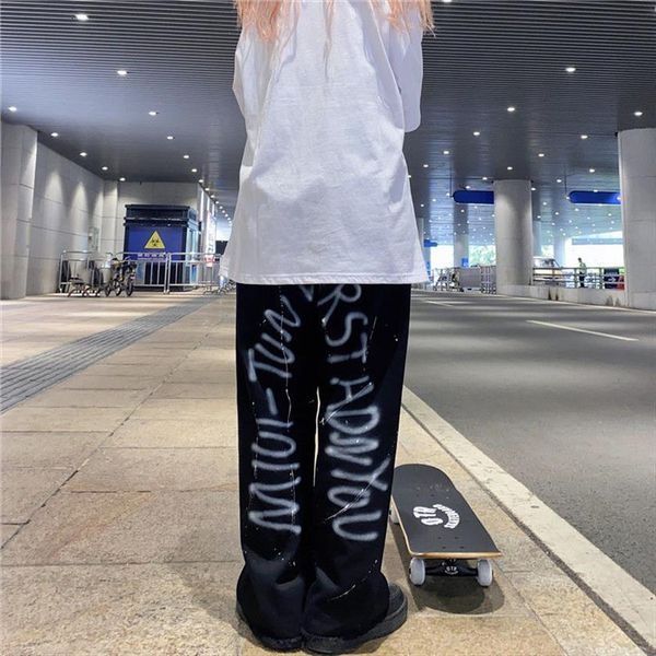 black punk cargo girls womens pants korean elastic waist sweatpants baggy gothic pant summer autumn hip hop harajuku women, Black;white
black punk cargo girls womens pants korean elastic waist sweatpants baggy gothic pant summer autumn hip hop harajuku women, Black;white