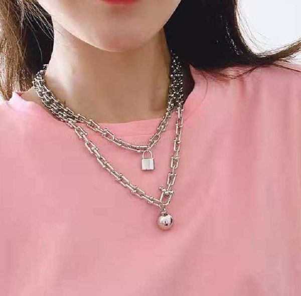 chains 2021 necklace for women stainless steel luxury jewelry extended 90cm sweater chain ball rose gold designer, Silver
chains 2021 necklace for women stainless steel luxury jewelry extended 90cm sweater chain ball rose gold designer, Silver