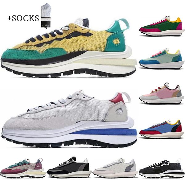 with socks ldv ld waffle men women running shoes black white grey pine green pink gusto varsity blue mens trainers sports sneakers size 36-4, White;red
with socks ldv ld waffle men women running shoes black white grey pine green pink gusto varsity blue mens trainers sports sneakers size 36-4, White;red