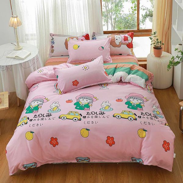 bedding sets dehome cartoon little girl pink duvet cover pillow case bed sheet set 4pcs twin full double king for
bedding sets dehome cartoon little girl pink duvet cover pillow case bed sheet set 4pcs twin full double king for