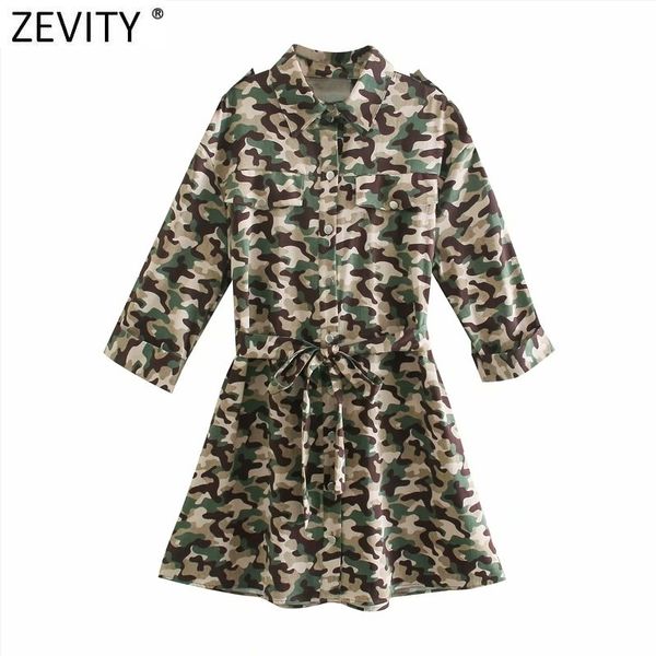 zevity women vintage camouflage print epaulet mini shirt dress female chic pockets breasted bow tied sashes vestidos ds8150 210419, Black;gray
zevity women vintage camouflage print epaulet mini shirt dress female chic pockets breasted bow tied sashes vestidos ds8150 210419, Black;gray
