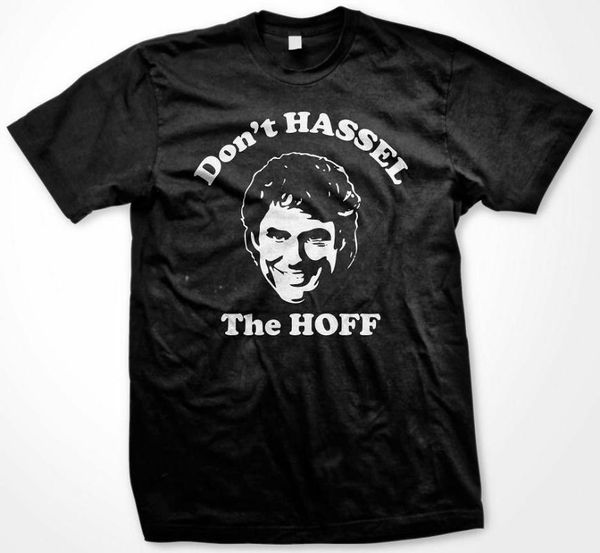 men's t-shirts don't hassel the hoff funny movie tv baywatch knight rider iconic t-shirt, White;black
men's t-shirts don't hassel the hoff funny movie tv baywatch knight rider iconic t-shirt, White;black