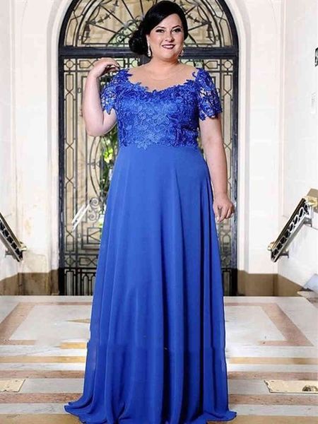 runway dresses long royal blue plus size mother of bride dressfor wedding party lace chiffon groom evening gowns short sleeve i2si, Black
runway dresses long royal blue plus size mother of bride dressfor wedding party lace chiffon groom evening gowns short sleeve i2si, Black