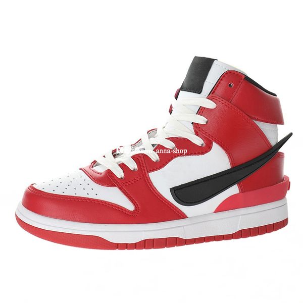 ambush dunks chicago skates shoe for men skate boot mens ankle sneakers women mid sneaker womens sports shoes skateboard boots cu7544-102, White;red
ambush dunks chicago skates shoe for men skate boot mens ankle sneakers women mid sneaker womens sports shoes skateboard boots cu7544-102, White;red