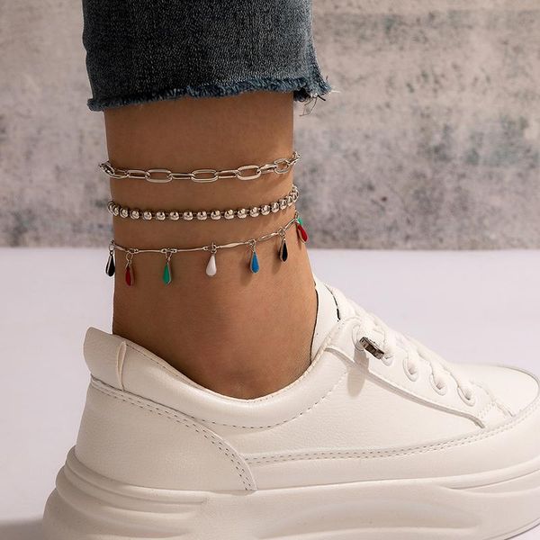 anklets bohemian drop shape anklet for women colorful tassel alloy foot chains female anniversary jewelry wholesale 16815, Red;blue
anklets bohemian drop shape anklet for women colorful tassel alloy foot chains female anniversary jewelry wholesale 16815, Red;blue