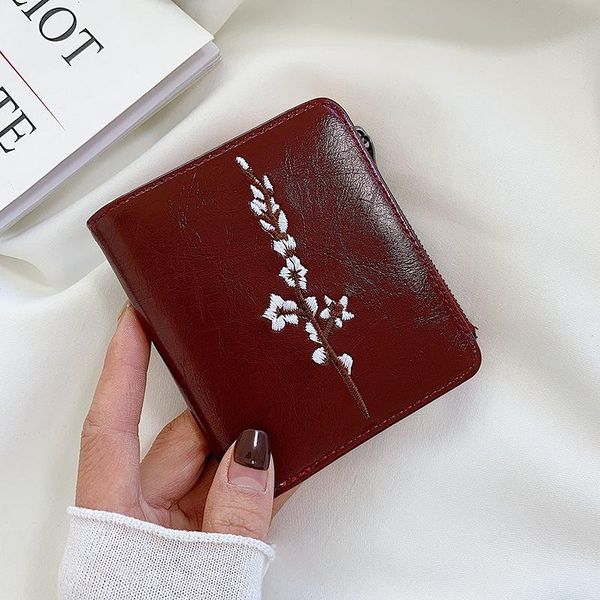 wallets 2021 ladies wallet retro simple short paragraph japanese and korean cute coin purse women, Red;black
wallets 2021 ladies wallet retro simple short paragraph japanese and korean cute coin purse women, Red;black