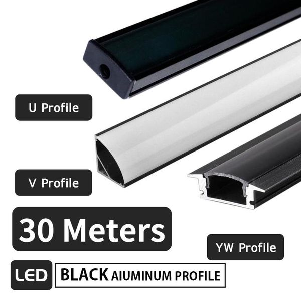 bar lights 30pcs/lot 1m/pcs u/yw-style aluminum profile recessed frameless channel milky cover black cabinet led line strip lamp
bar lights 30pcs/lot 1m/pcs u/yw-style aluminum profile recessed frameless channel milky cover black cabinet led line strip lamp