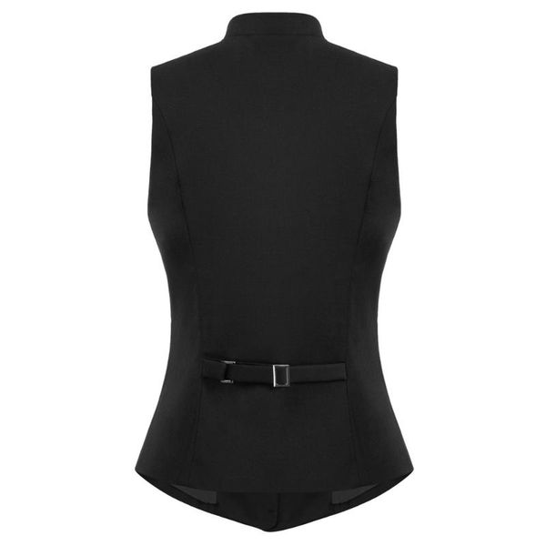 women's vests women u-neck vest coat sleeveless stand collar single breasted solid color stand-up u-shaped neckline, Black;white
women's vests women u-neck vest coat sleeveless stand collar single breasted solid color stand-up u-shaped neckline, Black;white