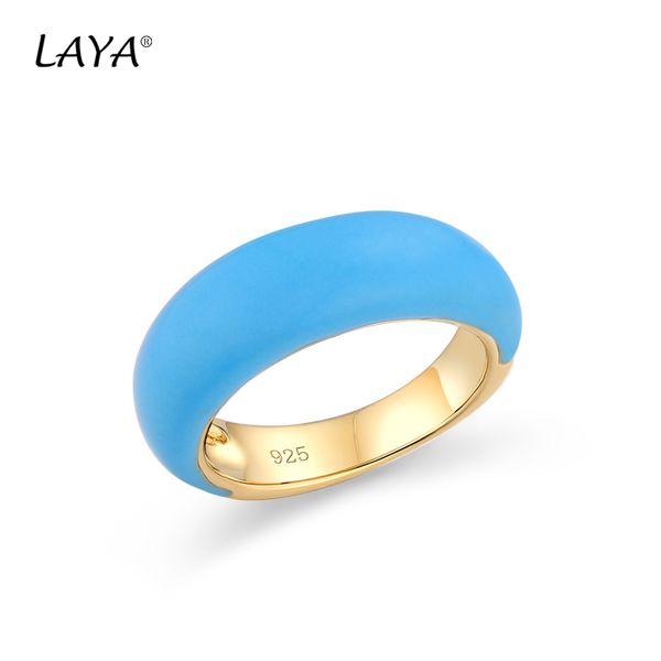 laya 925 sterling silver band ring for women simple design circle colorful enamel birthday party original fine jewelry gift
laya 925 sterling silver band ring for women simple design circle colorful enamel birthday party original fine jewelry gift