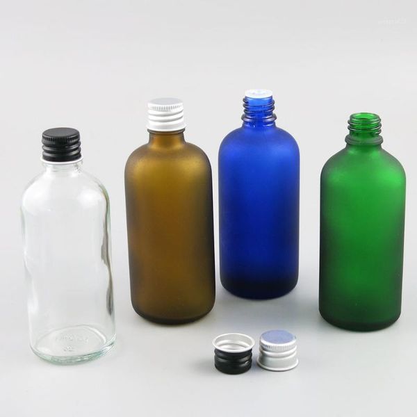 storage bottles & jars 10 x 100ml essential oil portable green/clear/brown/blue glass bottle with aluminum cap for liquid reagent pipette vi
storage bottles & jars 10 x 100ml essential oil portable green/clear/brown/blue glass bottle with aluminum cap for liquid reagent pipette vi