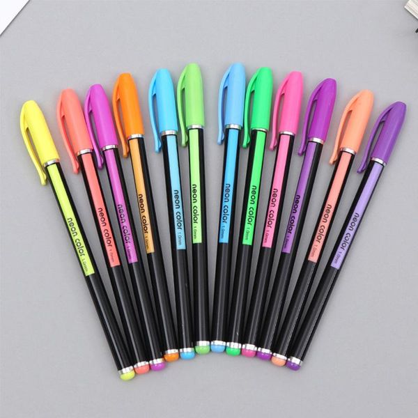gel pens ccfoud 12 colors pen set office drawing color for school stationery metallic pastel neon glitter art markers
gel pens ccfoud 12 colors pen set office drawing color for school stationery metallic pastel neon glitter art markers