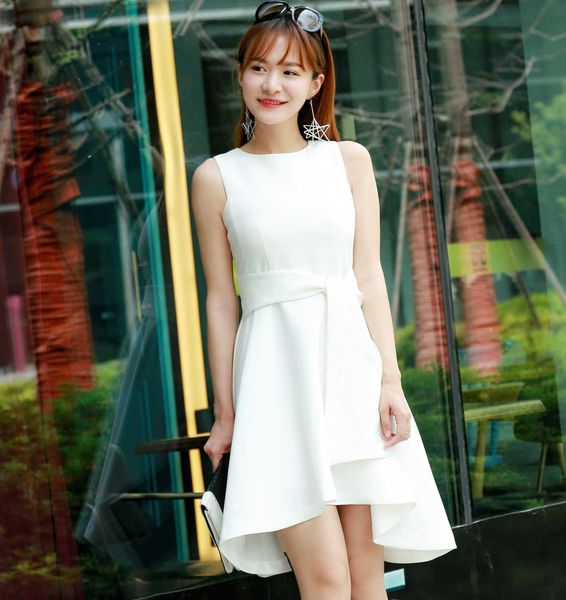 luxury party evening dress 2021 summer women's pink round neck sleevels waist lady skirt, White;pink
luxury party evening dress 2021 summer women's pink round neck sleevels waist lady skirt, White;pink