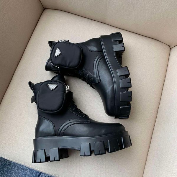 with box designer boots classic non-slip rois martin shoes nylon military desert combat short booties leather lining removable pouch for wom, Black
with box designer boots classic non-slip rois martin shoes nylon military desert combat short booties leather lining removable pouch for wom, Black
