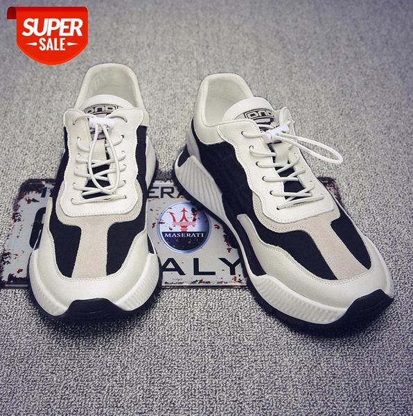 korean casual men's shoes all-match student sports lace-up low-sneakers #b59o